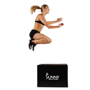 Sunny Health & Fitness Foam Fitness Plyo Box