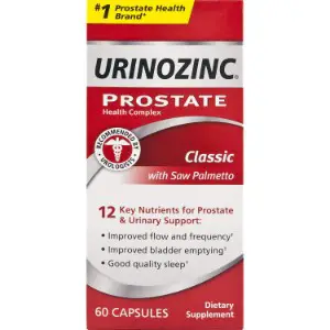 Urinozinc Prostate Classic Formula Health Supplement