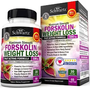 BioSchwartz Forskolin Extract for Weight Loss