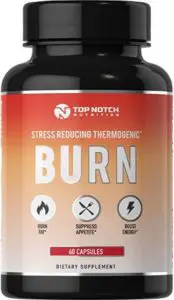 Top Notch Nutrition 4-in-1 Thermogenic Fat Burning Weight Loss Pills 