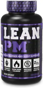 LEAN PM Night Time Fat Burner, Sleep Aid Supplement, & Appetite Suppressant