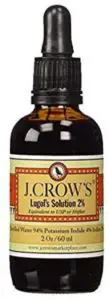 J.CROW'S® Lugol's Solution of Iodine 2% 2oz
