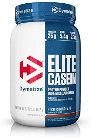 Dymatize Elite 100% Micellar Casein Slow Absorbing Protein Powder