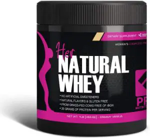 Her Natural Whey Protein Powder for Women