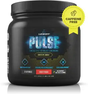 Legion Pulse Natural Pre Workout Supplement for Women and Men