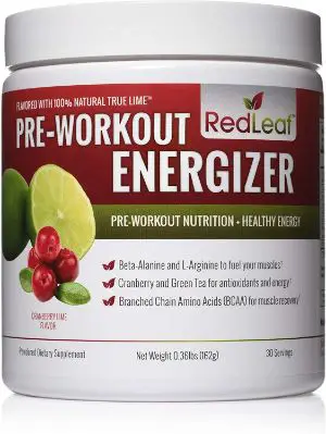 Red Leaf Pre-Workout Energizer Powder