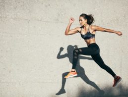 Woman running