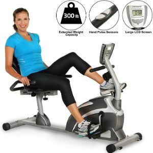 EXERPEUTIC 900XL Recumbent Exercise Bike