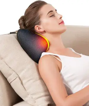 Kim Carrey 3D deep Tissue Electric Massage Pillow for Neck