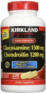 Kirkland Extra Strength Glucosamine 1500 mg Chondroitin 1200 mg