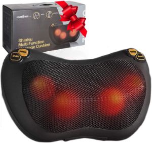 Zuzuro Shiatsu Pillow Massager with Heat