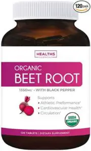 Healths Harmony Organic Beet Root Powder Tablets