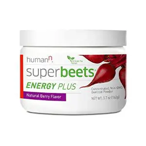 HumanN SuperBeets Energy Plus Superfood Concentrated Beetroot Supplement