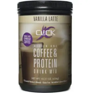 CLICK All-In-One Protein & Coffee Meal Replacement Drink Mix