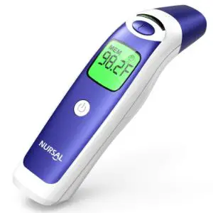 NURSAL Medical Forehead and Ear Thermometer