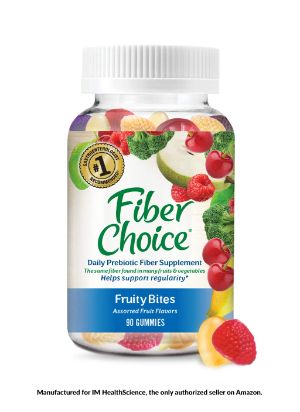 Fiber Choice Fruity Bites Daily Prebiotic Fiber Gummies