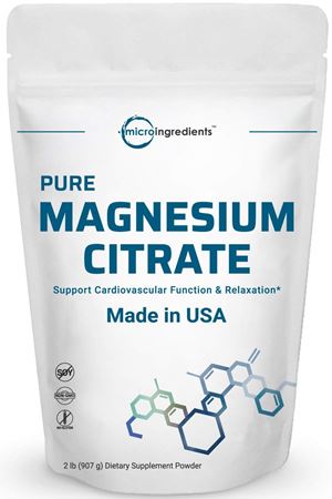 Micro Ingredients US Origin Pure Magnesium Citrate Powder