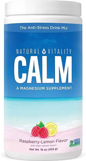 Natural Vitality Calm Magnesium Supplement Powder