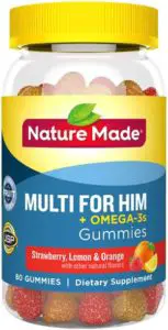 Nature Made Men's Multivitamin + Omega-3 Gummies