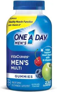 One A Day Men’s Vitacraves Multivitamin Gummies