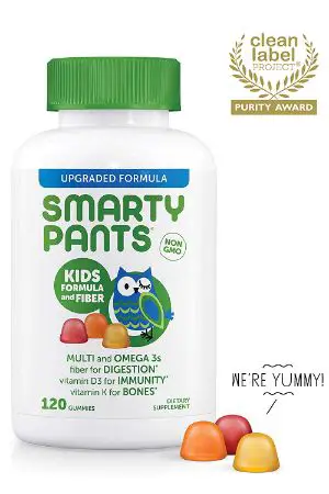 SmartyPants Kids Formula & Fiber Daily Gummy Vitamins