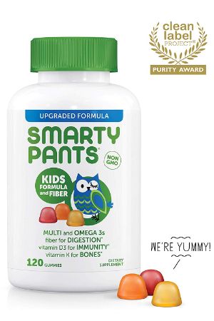 SmartyPants Kids Formula & Fiber Daily Gummy Vitamins