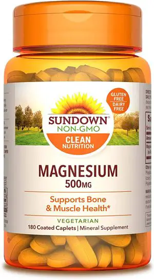 Sundown Magnesium Caplets