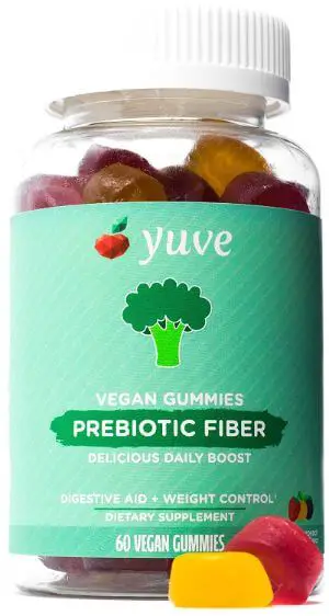 Yuve Vegan Prebiotic Gummies Supplement