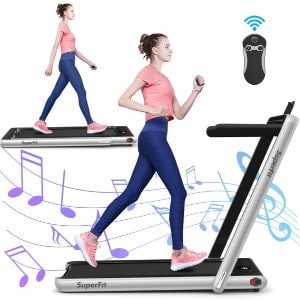 GYMAX 2-in-1 Under Desk Treadmill