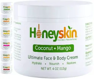Honeyskin Organic Face and Body Cream Moisturizer