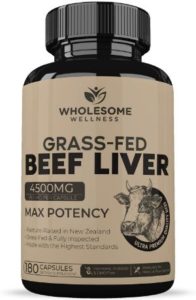 Wholesome Wellness Beef Liver Capsules
