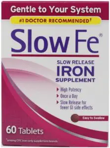 Slow Fe Slow Release Iron Supplement