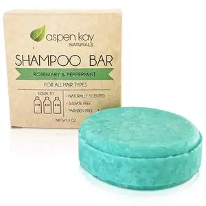 Aspen Kay Naturals Solid Shampoo Bar Made With Natural & Organic Ingredients