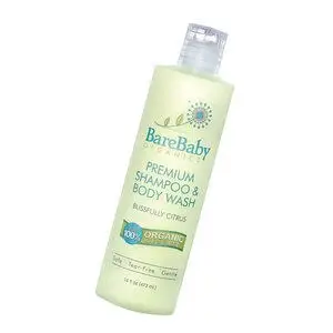 BareBaby Organics Organic Baby Shampoo & Body Wash with Aloe