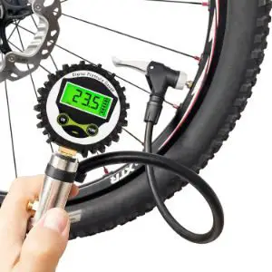 CycloSpirit Digital Universal Bicycle Tire Inflator Gauge
