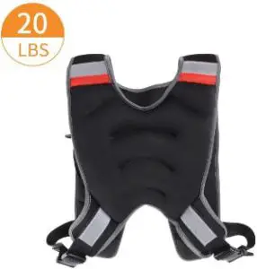 Pseudois Weighted Vest with Reflective Stripe