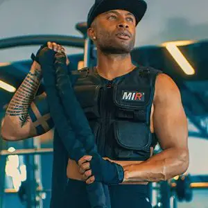 miR Short Weighted Vest with Zipper