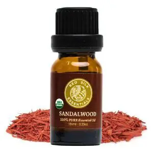 Red Silk Essentials Organic Indian Sandalwood Essential Oil