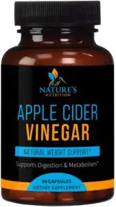 Nature’s Nutrition Apple Cider Vinegar Pills from The Mother