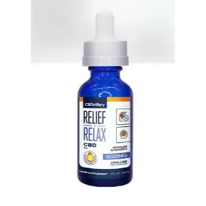 CBDistillery Relief + Relax Broad Spectrum CBD Oil