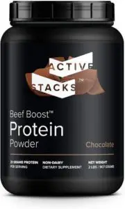 Active Stacks Beef Boost Protein Powder