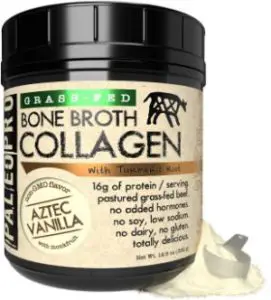 Paleo Pro Aztec Vanilla Bone Broth Collagen with Turmeric Root