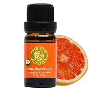 Red Silk Essentials Pink Grapefruit Organic Essential Oil
