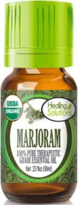 Healing Solutions Organic Marjoram Essential Oil