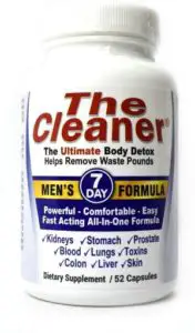 The Cleaner 7 Day Men’s Formula Ultimate Body Detox