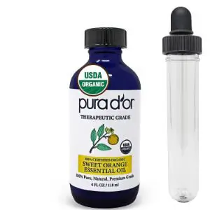 PURA D’OR Organic Sweet Orange Essential Oil