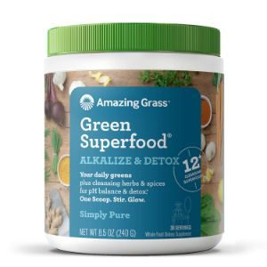 Amazing Grass Green Superfood Alkalize & Detox Powder-min