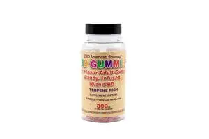 American Shaman CBD Gummies - Fruit Flavored - 10 MG
