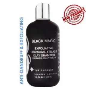 Black Magic Charcoal and Black Clay Detoxifying Shampoo