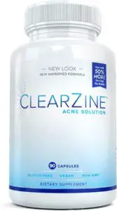 ClearZine Acne Pills for Teens and Adults